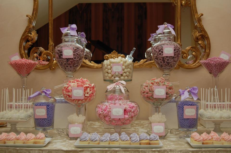 Spring Pastel Candy Buffet